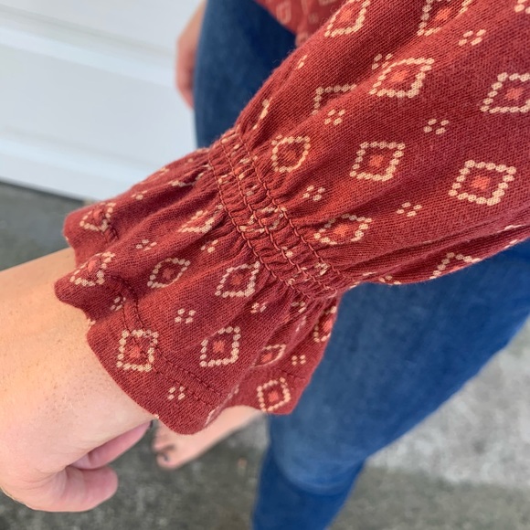 Lucky Brand printed long sleeve - Picture 3 of 3